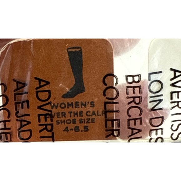 Tommie Copper Womens Over The Calf Compression Socks Size 4-6.5 Navy - Picture 2 of 6